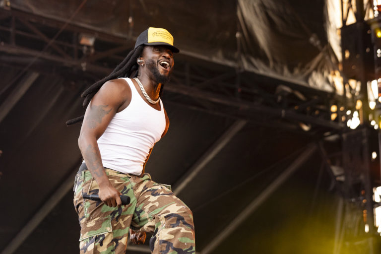Photo Gallery: Shaboozey at Montreal’s Osheaga on August 2, 2025