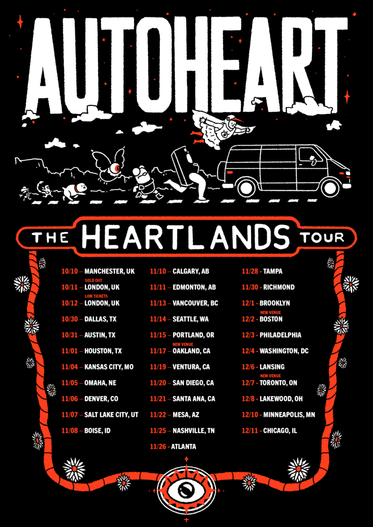 Autoheart Reschedule North American Leg of ‘Heartlands’ Tour Following New Album Release