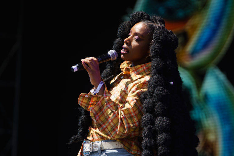 Photo Gallery: Dua Saleh at Montreal’s Osheaga on August 1, 2025