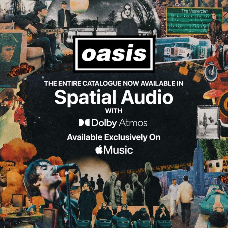 Oasis Catalogue Now Available in Spatial Audio on Apple Music