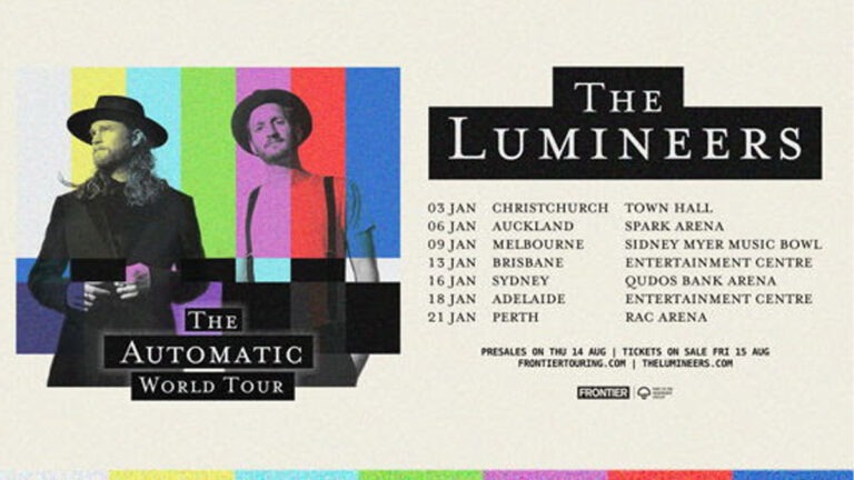 The Lumineers Announce 2026 Australia & New Zealand Dates for ‘Automatic World Tour’