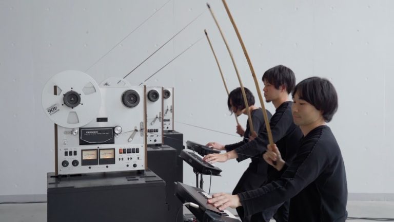 Open Reel Ensemble Turns Magnetic Tape & Bamboo Bows Into Hypnotic Dance Beats on the ‘JIGAKKYU’