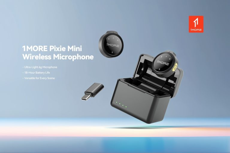 1MORE Expands Into Creator Gear with New Pixie Mini Wireless Microphone M100