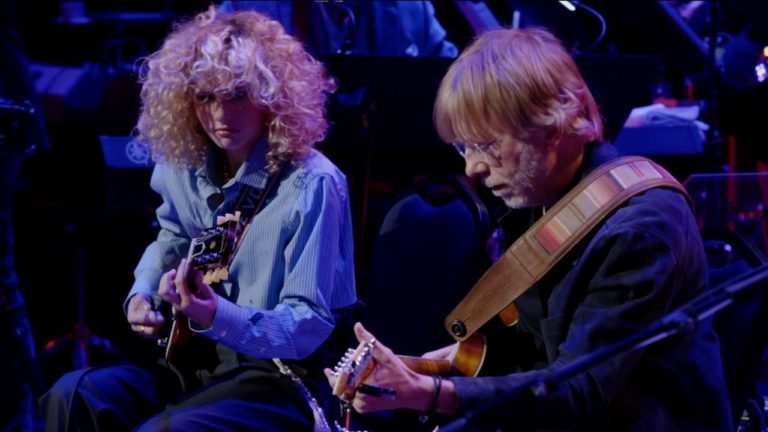 Peter Frampton, Trey Anastasio, and Grace Bowers Unite for Soaring ‘While My Guitar Gently Weeps’ at Love Rocks 2025