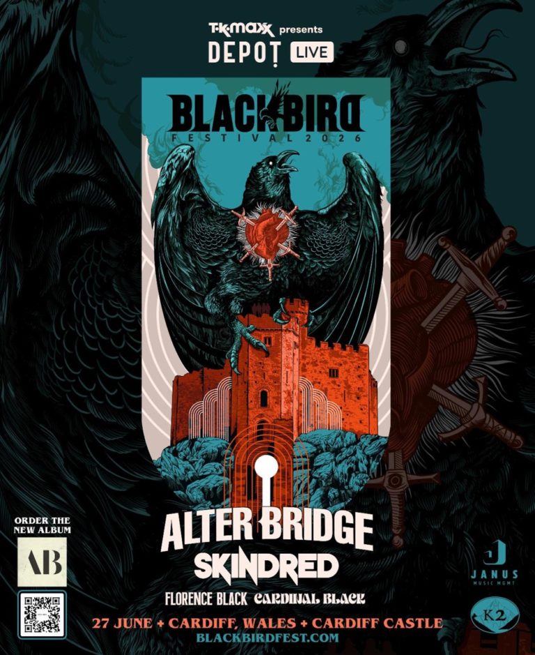 Alter Bridge Launch First-Ever Blackbird Festival at Cardiff Castle with Skindred, Florence Black, and More