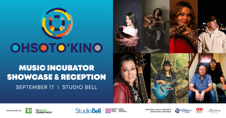 National Music Centre Announces Artists for OHSOTO’KINO Music Incubator Showcase September 17