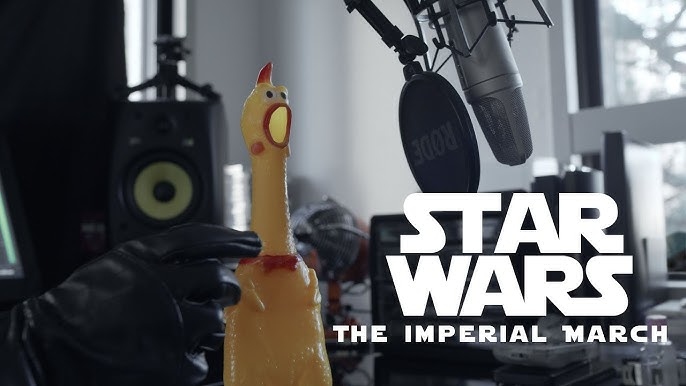 Lord Vinheteiro Becomes Darth Vader to Perform ‘Imperial March’ on Rubber Chickens