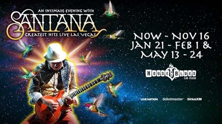 Carlos Santana Extends 2026 Las Vegas Residency at House of Blues