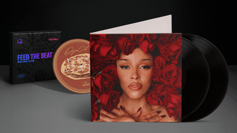Taco Bell Drops Doja Cat Vinyl for Feed The Beat Record Club