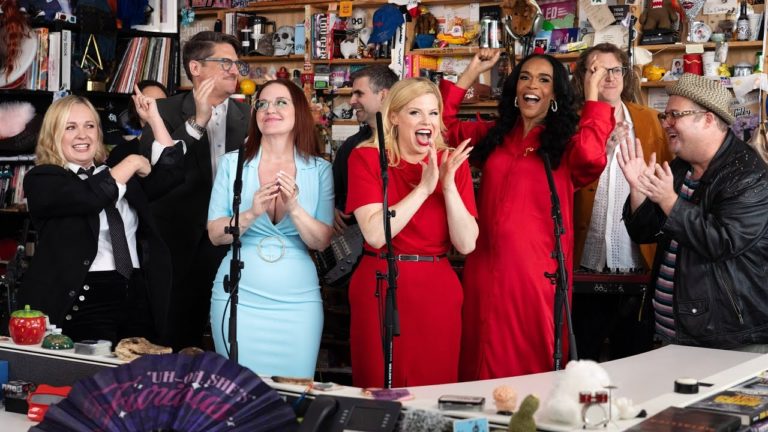 Cult Classic Comedy Becomes Musical Magic as ‘Death Becomes Her’ Brings a Delightful NPR Tiny Desk Pop Spectacle