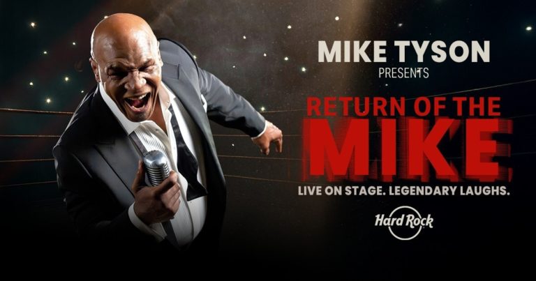 Mike Tyson Announces ‘Return of the Mike’ Live Show Exclusively at Hard Rock Venues