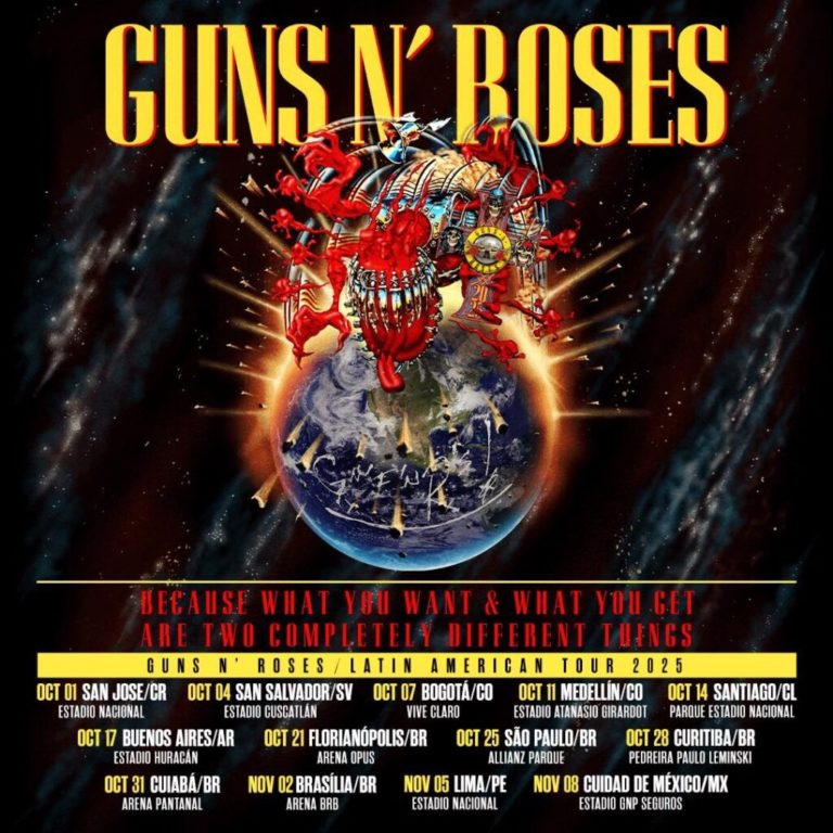 Guns N’ Roses Announce Fall 2025 Latin America Tour Dates