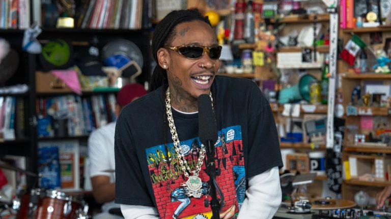 Wiz Khalifa Makes NPR’s Tiny Desk Glow With 15 Years of ‘Kush and Orange Juice’