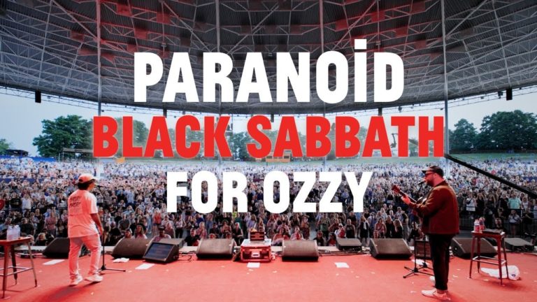 7000+ Voices Sing “Paranoid” for Ozzy Osbourne In Toronto