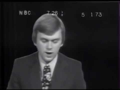 Rare 1973 Clip Shows Pat Sajak Delivering the News on WSM-TV