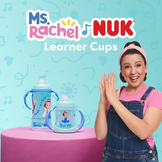 NUK Partners with Ms. Rachel to Launch New Sippy Cup Collection for Little Learners