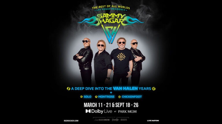 Sammy Hagar Brings Back ‘The Best of All Worlds’ Residency to Las Vegas in 2026