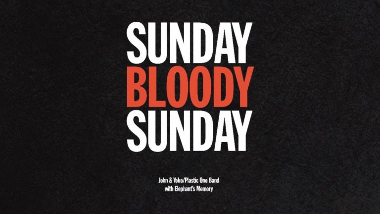 John Lennon Estate Releases New Video for Remixed “Sunday Bloody Sunday” Highlighting Global Cost of War