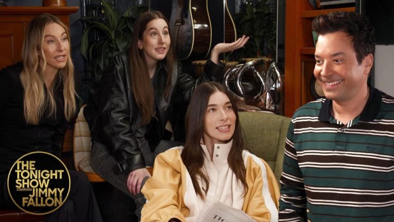 HAIM Teaches Jimmy Fallon How to Speak HAIM-Style