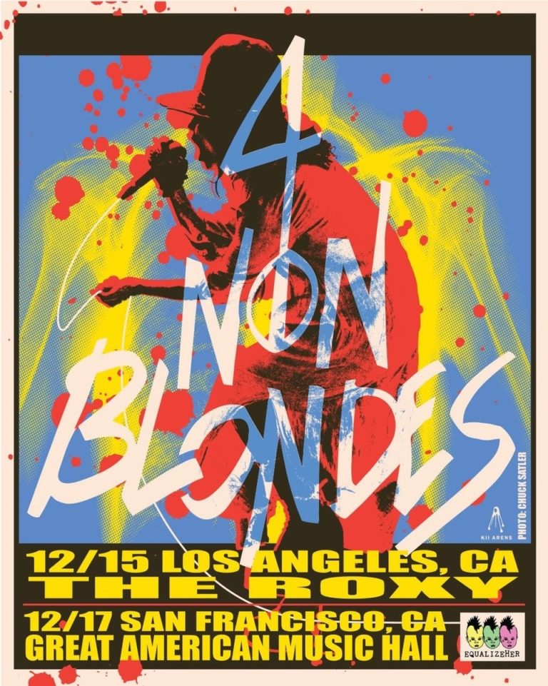 4 Non Blondes Announce Exclusive Los Angeles And San Francisco Club Shows This December