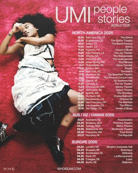 UMI Announces North American Tour Following Acclaimed Album ‘people stories’