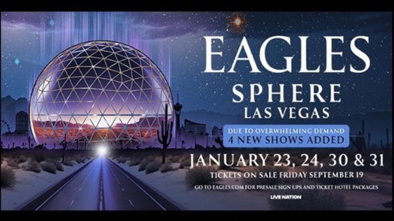 The Eagles Expand Sphere Residency To 48 Shows Through January 2026