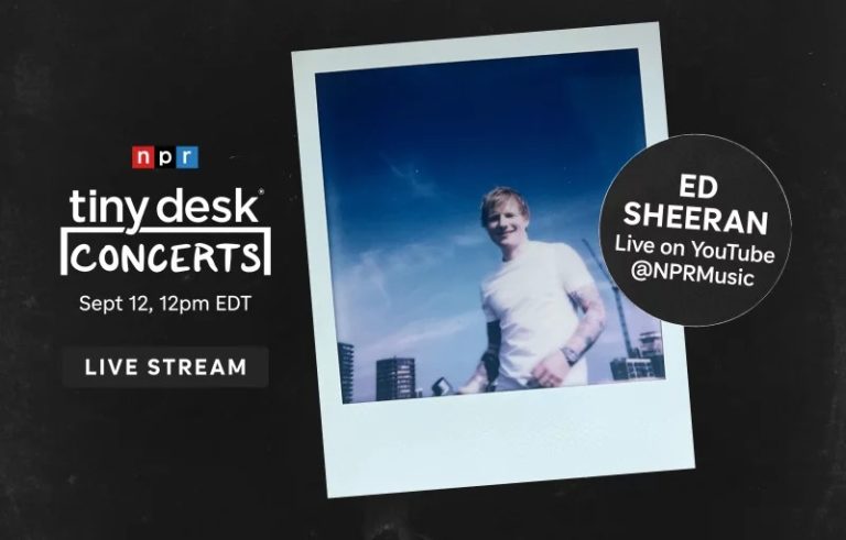 Ed Sheeran and NPR’s Tiny Desk Team Up For Historic Concert On ‘Play’ Album Release Day