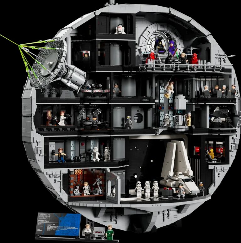 LEGO Unveils Epic Star Wars Death Star Set With 9,023 Pieces And 38 Minifigures