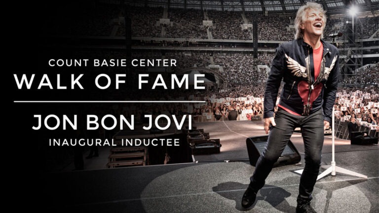 Jon Bon Jovi To Be Inaugural Inductee Into Count Basie Walk Of Fame In Red Bank, New Jersey