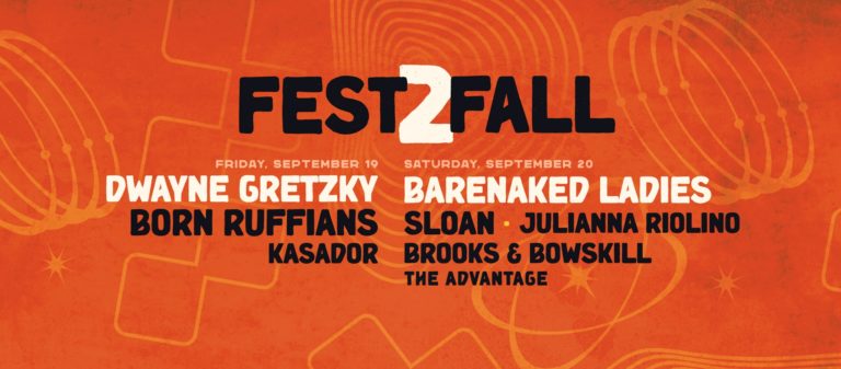 Fest2Fall Brings Barenaked Ladies, Dwayne Gretzky, Sloan and Born Ruffians to Cambridge This September