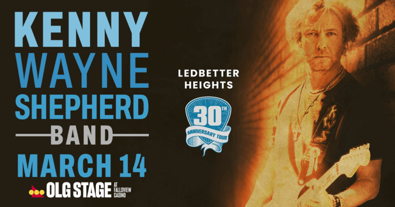 Kenny Wayne Shepherd Celebrates 30 Years of ‘Ledbetter Heights’ at Fallsview Casino