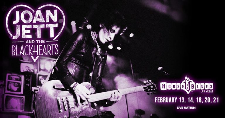 Joan Jett & The Blackhearts Announce Return To House Of Blues Las Vegas For February 2026 Residency