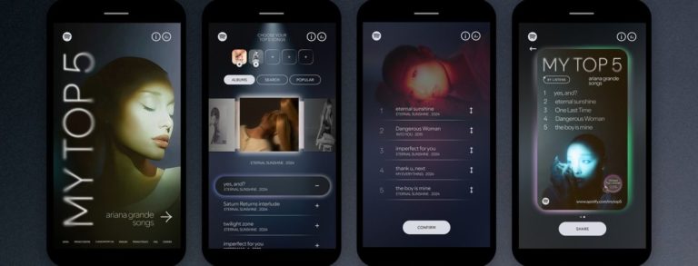 Spotify Lets Fans Build Their Dream ‘My Top 5: Ariana Grande Songs’ Playlists