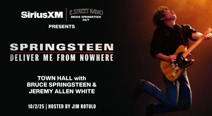 Bruce Springsteen and Jeremy Allen White Discuss ‘Nebraska,’ ‘Born in the U.S.A.,’ and Artistic Connection in SiriusXM Town Hall