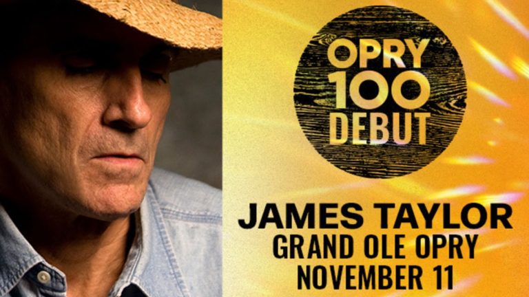 James Taylor to Make Grand Ole Opry Debut November 11 as Part of Opry’s 100th Anniversary