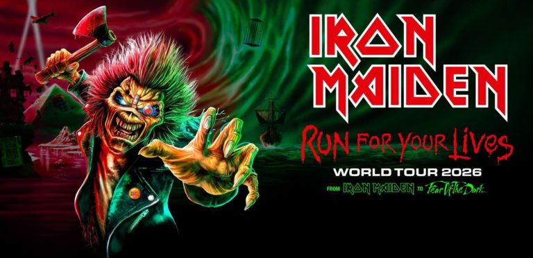 Iron Maiden Announces 2026 ‘Run For Your Lives’ North American Tour With Megadeth And Anthrax
