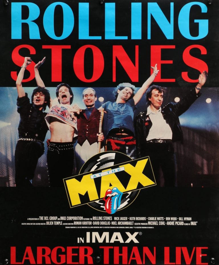 Rolling Stones’ ‘At The Max’ Returns To IMAX Theatres For The First Time In Nearly 20 Years