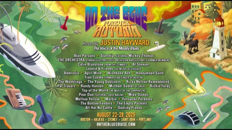 Justin Hayward to Host 2025 On The Blue Cruise Featuring Alan Parsons, Starship, and More
