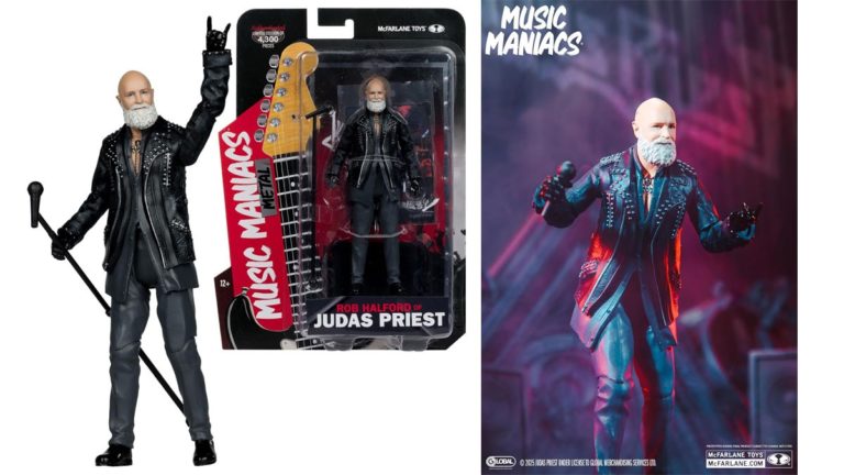 Heavy Metal Icon Rob Halford Immortalized with New McFarlane Toys Action Figure
