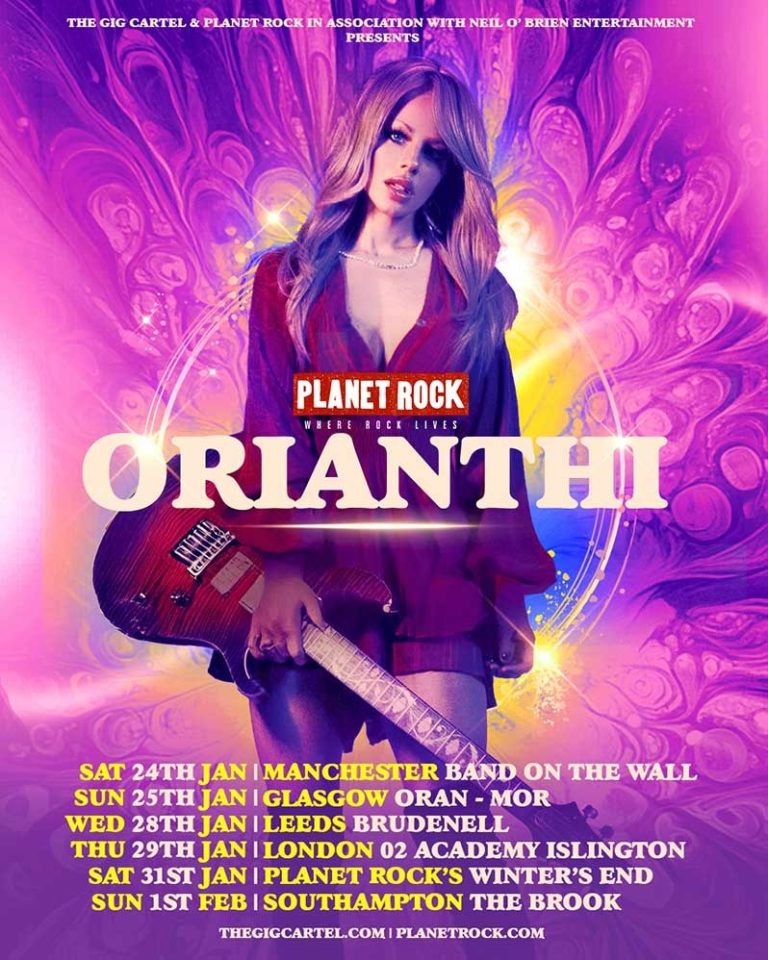 Rock Powerhouse Orianthi Announces 2026 UK Tour Following ‘Some Kind of Feeling’