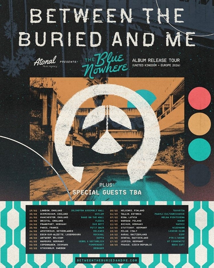 Between the Buried and Me Announce Massive Tour Ahead of ‘The Blue Nowhere’ Release