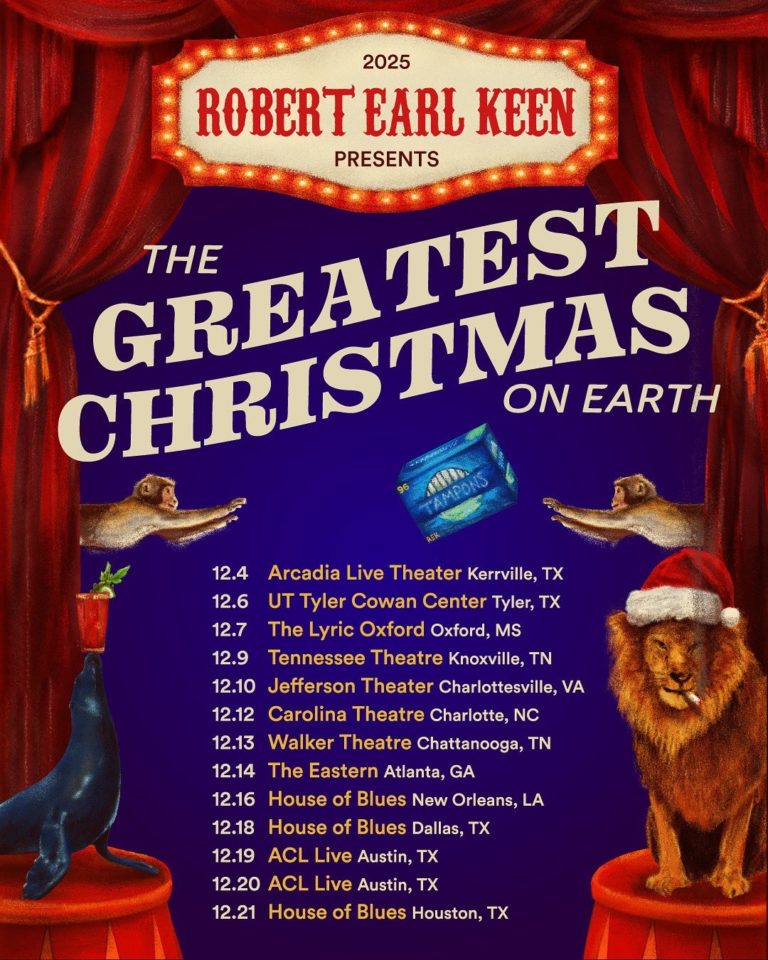 Texas Legend Robert Earl Keen Announces 2025 Holiday Tour ‘The Greatest Christmas On Earth’