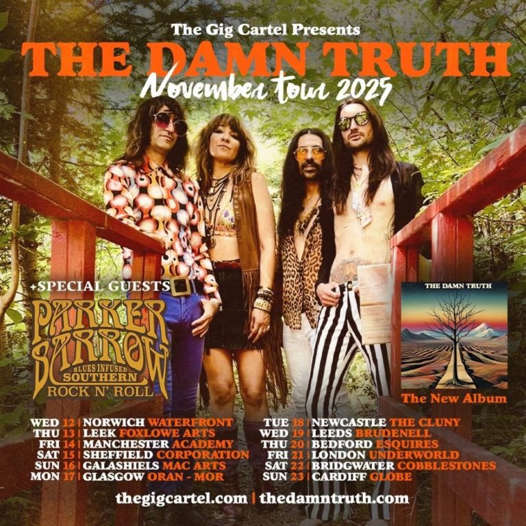 The Damn Truth Announce UK Tour with Parker Barrow, Share Defiant New Single “Addicted”