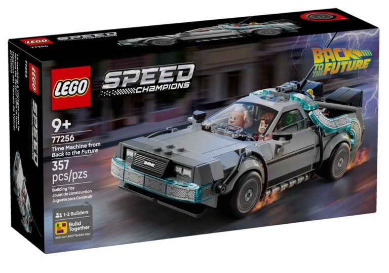 LEGO Brings the ‘Back to the Future’ Time Machine to Life with New Speed Champions Set