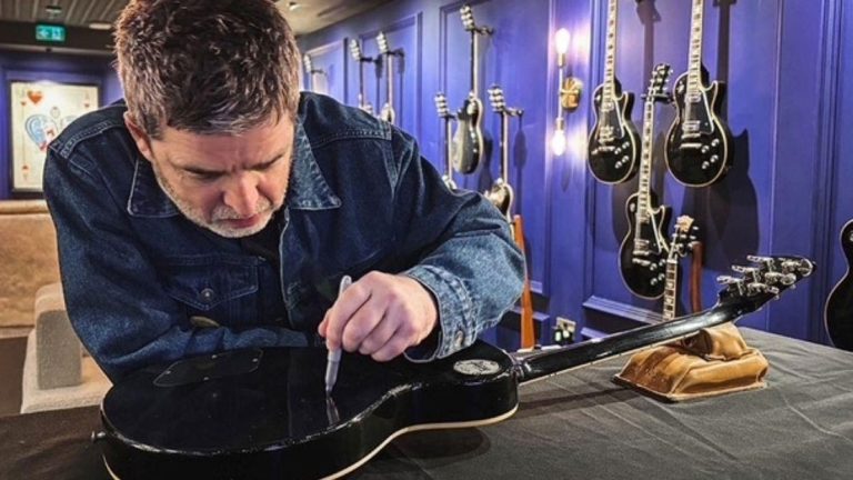 Oasis Reunion Celebration: Gibson Releases Extremely Limited Noel Gallagher Les Paul Standard