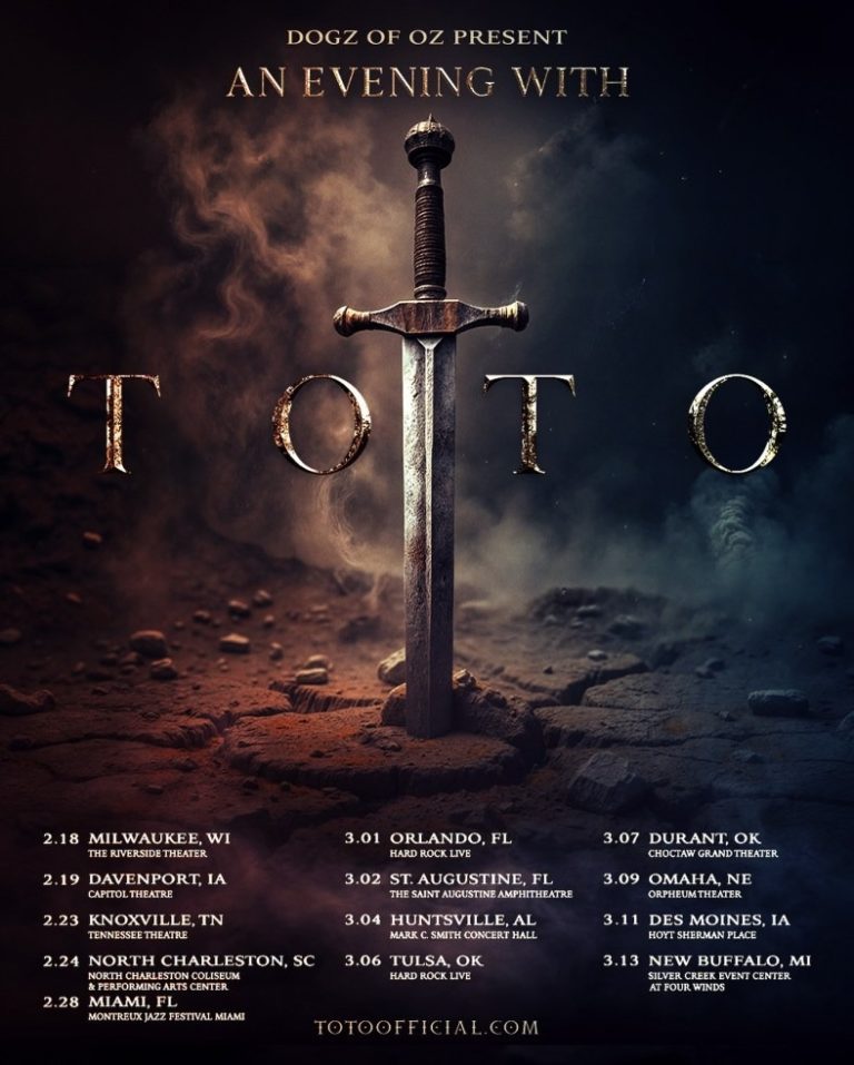 Toto Announce 2026 ‘An Evening With’ Tour Featuring Two Hours of Classic Hits