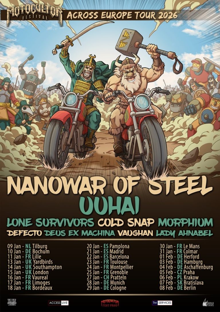 NANOWAR OF STEEL Unleash Hilarious New EP And Announce Massive European Tour