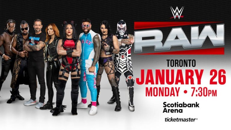 WWE And MLSE Announce Long-Term Partnership With Monday Night Raw Returning To Toronto