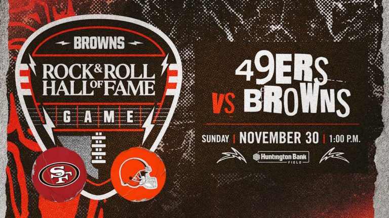 Browns to Host Second Annual Rock & Roll Hall of Fame Game Against San Francisco 49ers