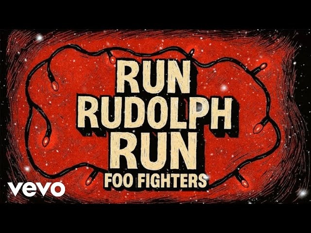 Foo Fighters Drop Animated “Run Rudolph Run” Video Ahead of 2026 Stadium Tour